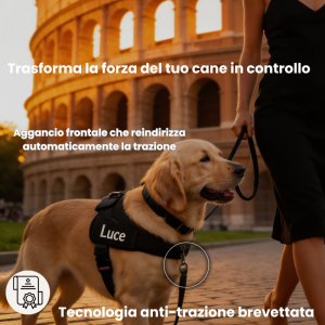 Veltrio – Pettorina Anti-Trazione | Controllo Totale senza sforzo